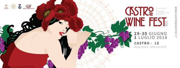 Castro Wine Fest 2018. Festa in uno dei borghi autentici di Puglia.