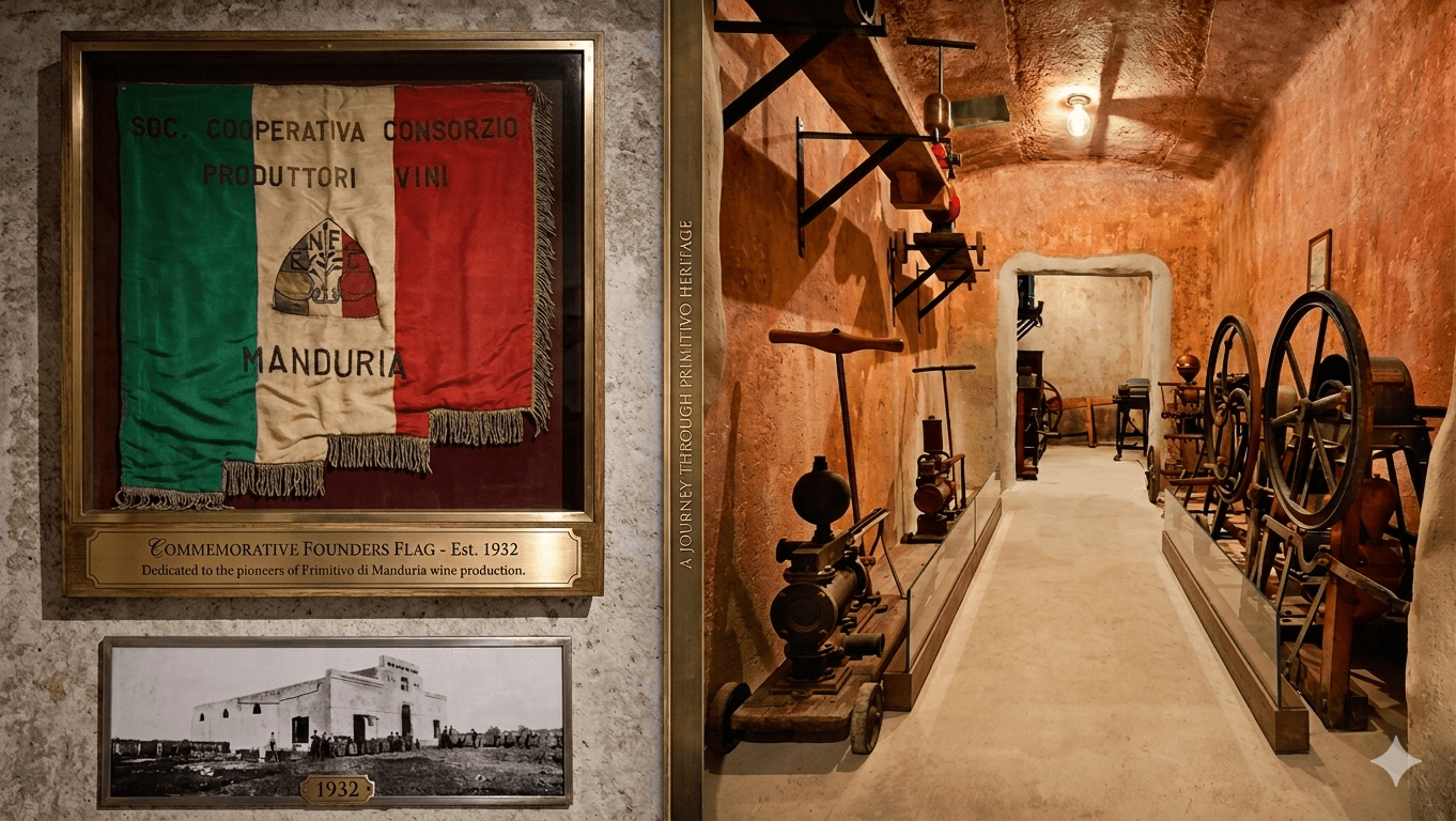 Museo della Civiltà del Vino Primitivo at Produttori di Manduria