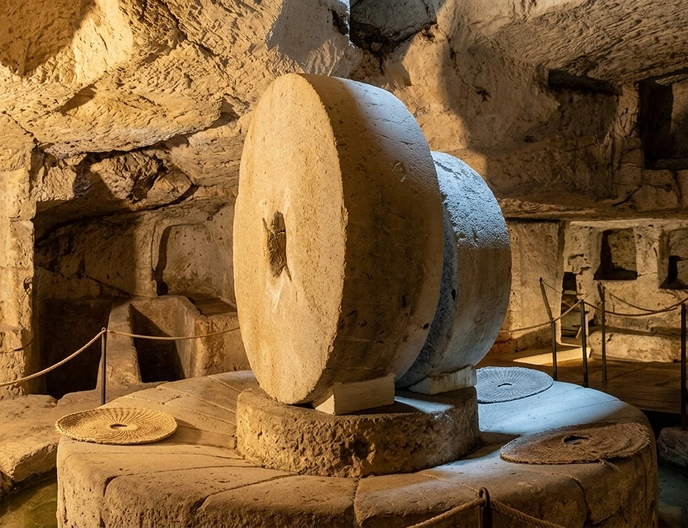 Hypogeum Olive Mill Sternatia Underground olive mill at Palazzo Granafei in Sternatia, Salento